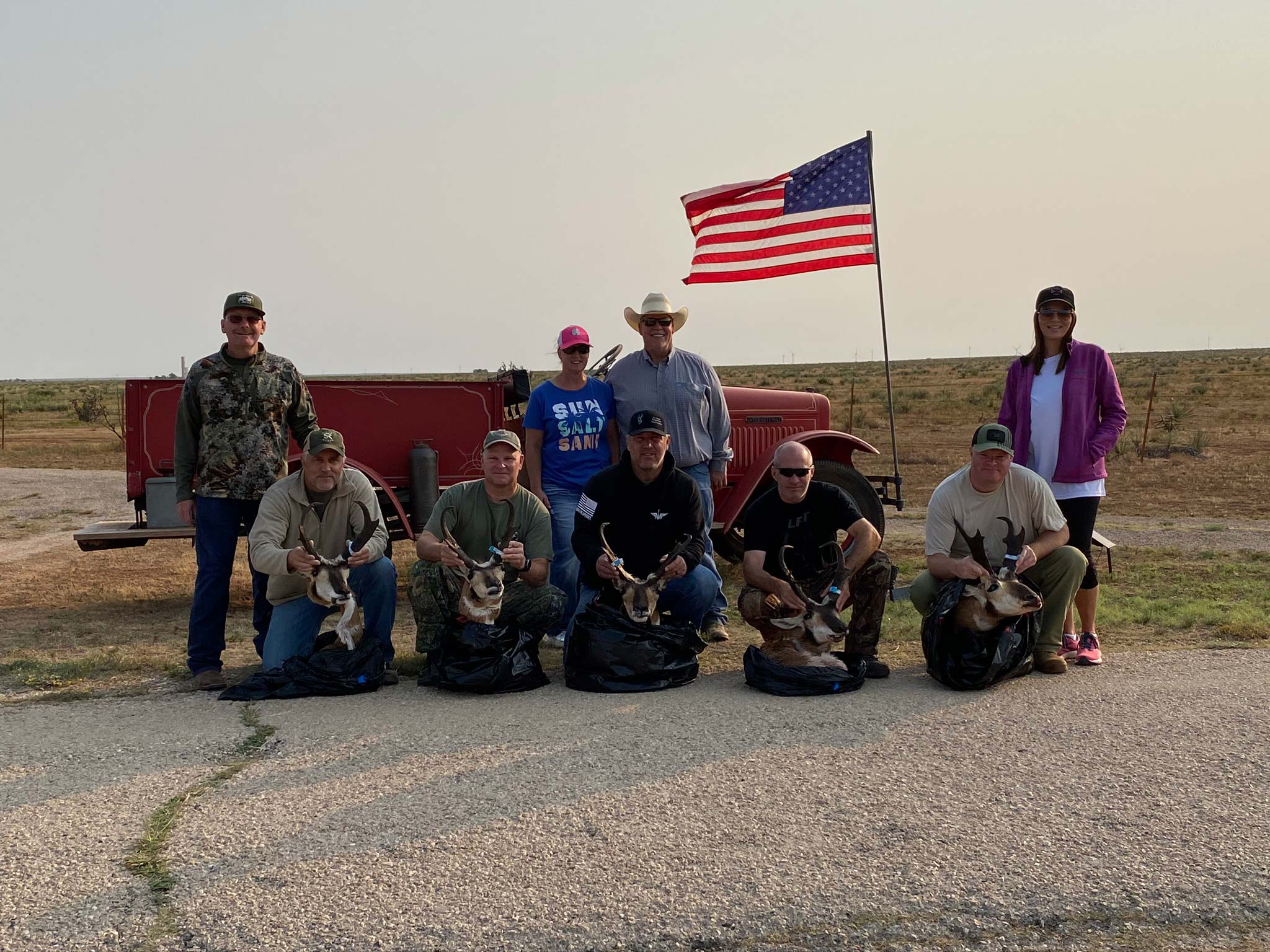 Jeep Sullivan with veterans on an outdoor adventure
